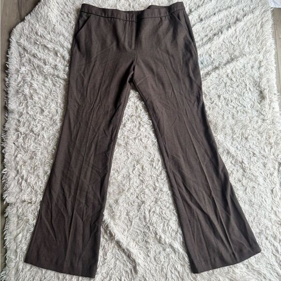 Worthington Brown Bootleg Dress Pants Size 18 - Picture 1 of 4
